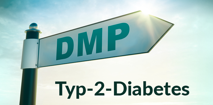 Schild mit Aufschrift DMP