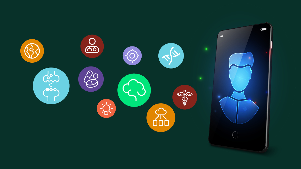 Handy als Verdeutlichung der digitalen Therapeutika