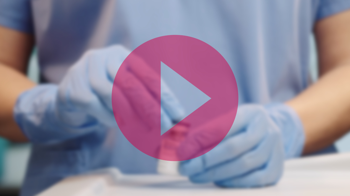 Kurzvideo zur Herstellung einer Injektionslösung zur Thrombolyse