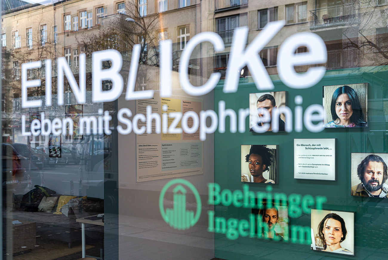 Der Erlebnisraum liefert Einblicke zum Leben mit Schizophrenie.