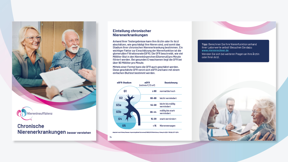 Patientenbroschüre Chronische Nierenerkrankungen besser verstehen