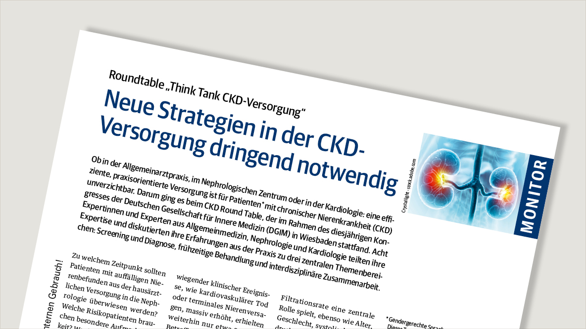 Vorschau: Sonderpublikation CKD-Versorgung