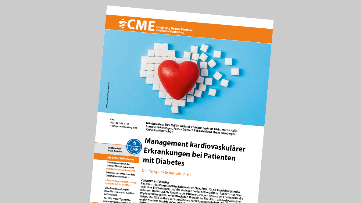 Vorschau: Sonderpublikation Management CV-Erkrankungen und Diabetes