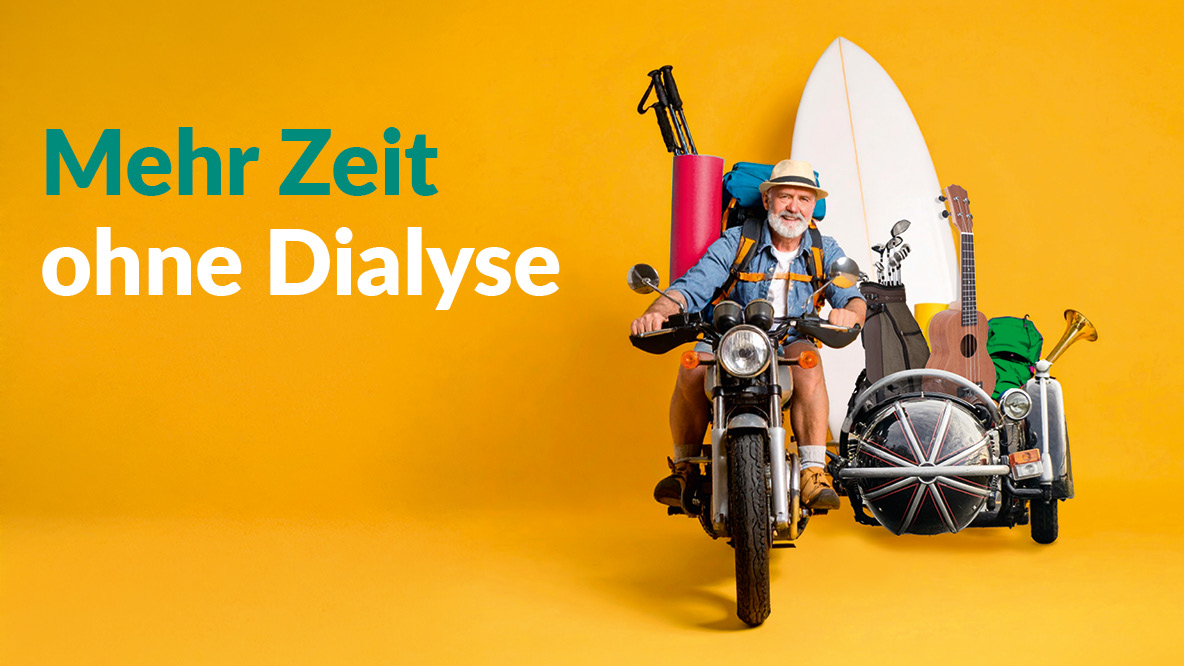 Mehr Zeit ohne Dialyse