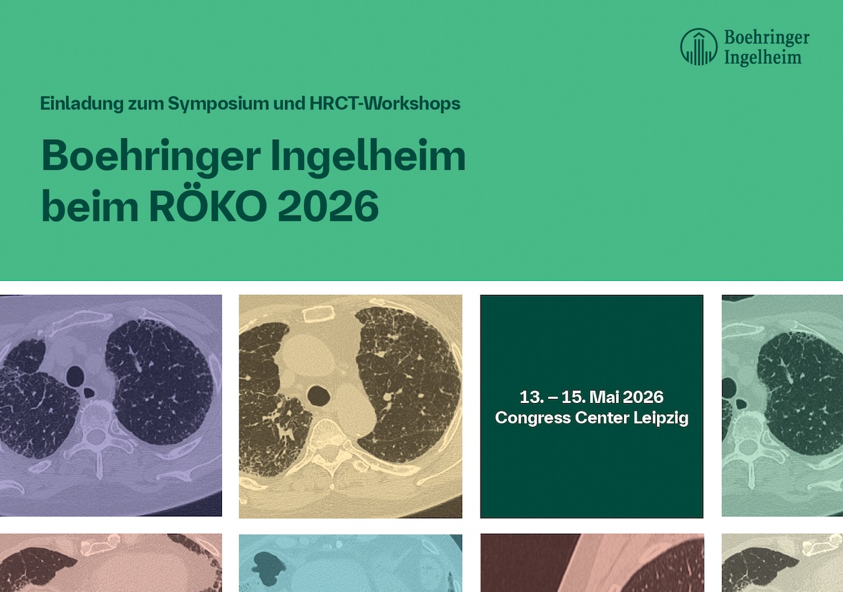 Die Programmhighlights von Boehringer Ingelheim auf dem RÖKO 2026