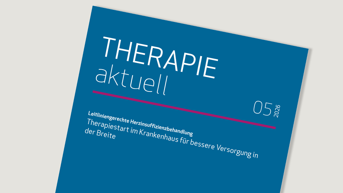 Therapie aktuell – Leitliniengerechte Herzinsuffizienzbehandlung