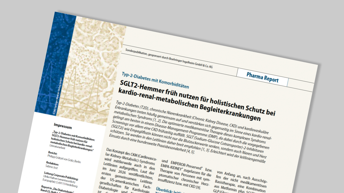 SGLT2-Hemmer beim CKM-Syndrom: holistischer Schutz